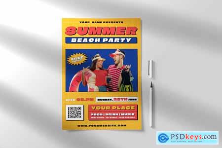 Summer Flyer Template GGZRCQE