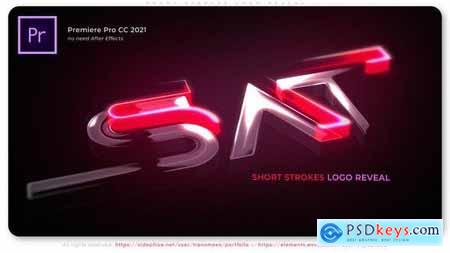 short Strokes Logo Reveal 52793845