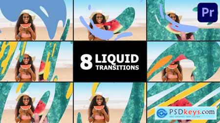 Liquid Transitions Premiere Pro MOGRT 52661567