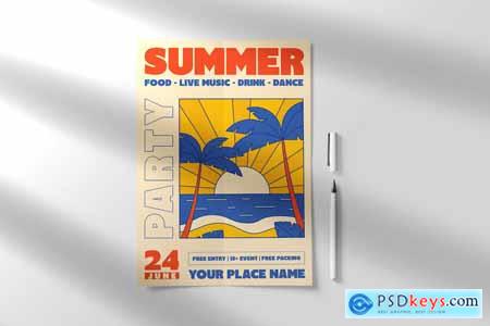 Summer Flyer Template