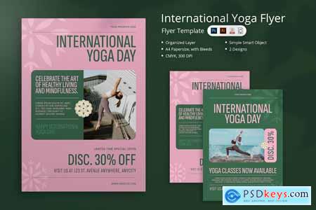 Regan - International Yoga Flyer