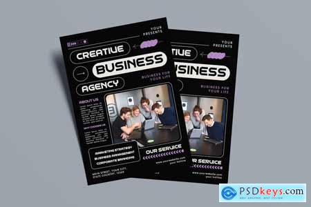 Business Agency Flyer 89UCAAN