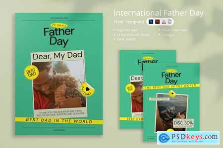 Gunta - International Father Day Flyer