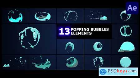 Popping Bubbles Elements After Effects 52876241