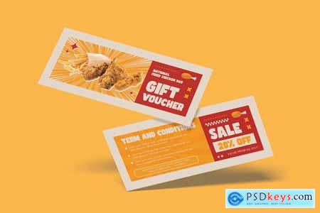 Fast Food Gift Voucher DXJLRWX