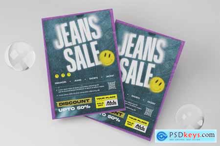 Jeans Sale Flyer