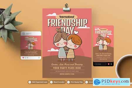 Friendship Day - Flyer Set