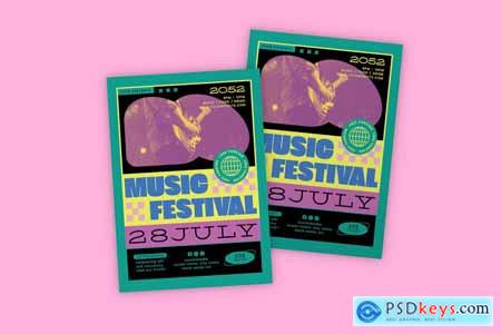 Music Festival Flyer 2VGSB99