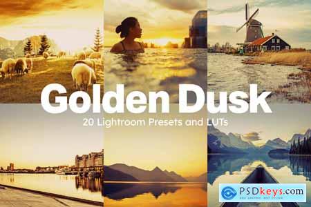 20 Golden Dusk Lightroom Presets and LUTs