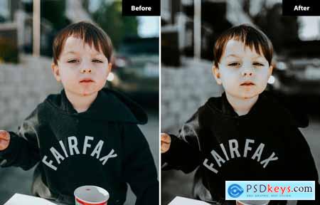 6 True Black Lightroom and Photoshop Presets