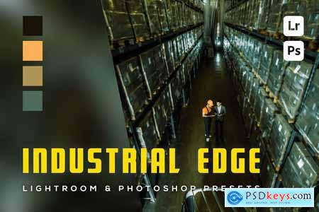 6 Industrial Edge Lightroom and Photoshop Presets