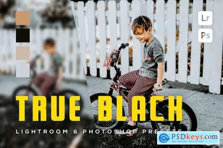 6 True Black Lightroom and Photoshop Presets