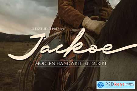JACKOE - Modern Handwritten Script