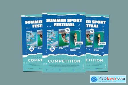 Summer Sport Festival Flyer