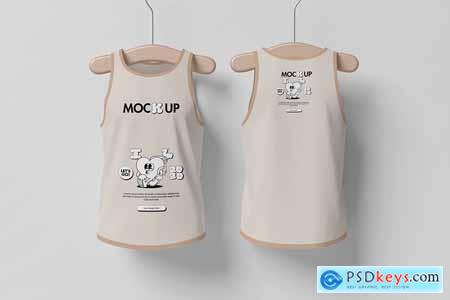 Tank Top T-shirt Mockup