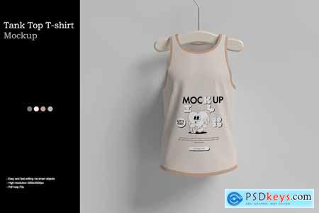 Tank Top T-shirt Mockup