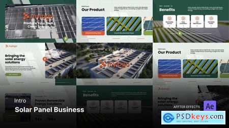 Intro Opening Video - Solar Panel Business 52936076