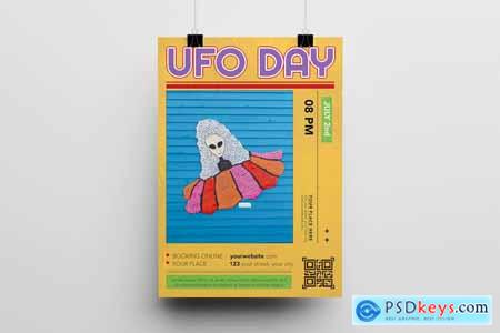 World UFO Day Flyer 7V89WR5