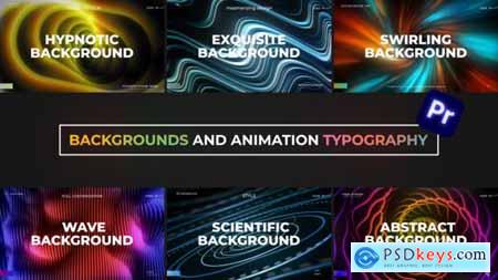 Backgrounds and Animation Typography MOGRT 52916969