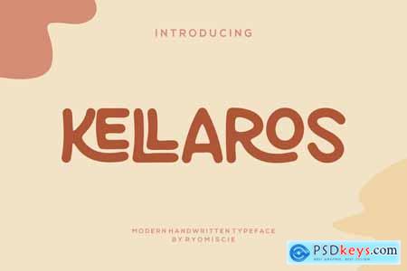 Kellaros - Modern Handwritten Typeface
