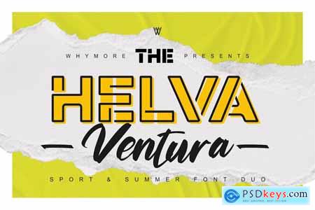 Helva Ventura Versatile Font for Creative Designe