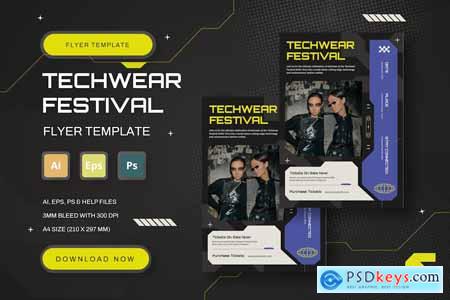 Techwear Festival - Flyer Template