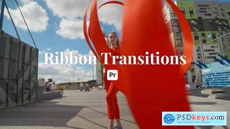 Ribbon Transitions for Premiere Pro 52961261