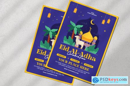 Eid Al-Adha Flyer Template V6B4L2G