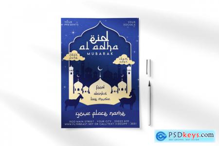 Eid Al Adha Flyer Template UAYWVZZ