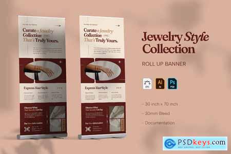 Jewelry Style Collection - Roll Up Banner