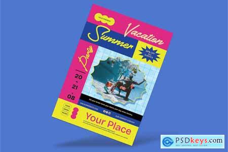 Summer Vacation Flyer