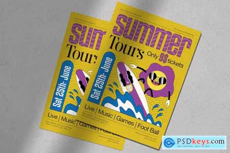 Summer Tour Flyer V95SXEN