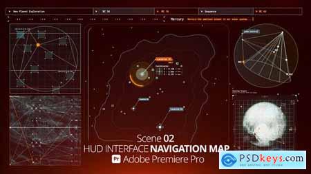 HUD Interface Navigation Map 02 Pr 52954847