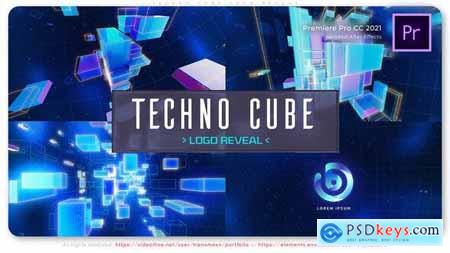 Techno Cube Logo Reveal 52995891