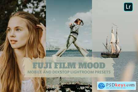 Fuji Film Mood Lightroom Presets Dekstop Mobile