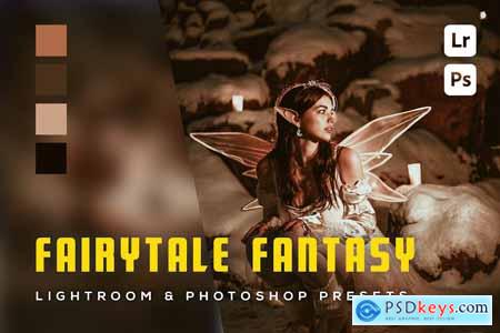 6 Fairytale Fantasy Lightroom and Photoshop Preset