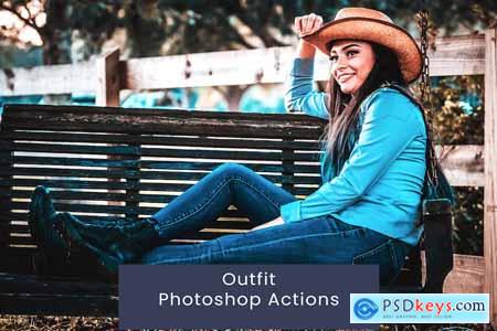 Outfit Photoshop Actions