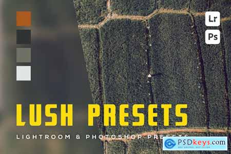 6 Lush Lightroom and Photoshop Presets
