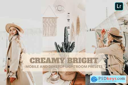 Creamy Bright Lightroom Presets Dekstop and Mobile