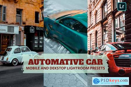 Automative Car Lightroom Presets Dekstop Mobile