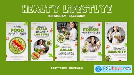 Healty Lifestlye Instagram Stories 53096933