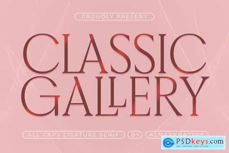Classic Gallery - Claasic Condense Serif