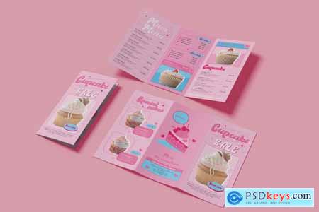 Cupcake Sale Trifold Brochure