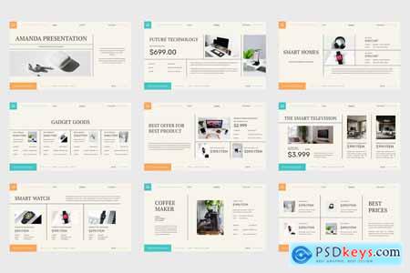 Amanda - Smart Electronics Catalogue Powerpoint