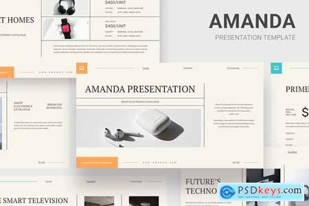 Amanda - Smart Electronics Catalogue Powerpoint