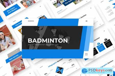 Badminton - Sport Powerpoint Templates