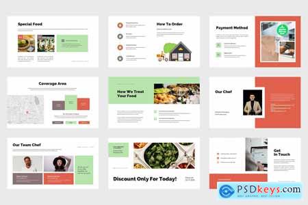 Konomi - Catering Food Business Powerpoint