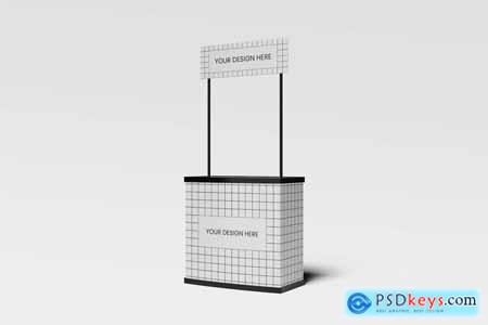 Promotional Event Stand Mockup