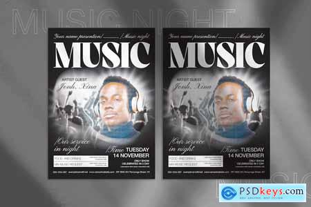 Night Music Poster ZWGM4TZ