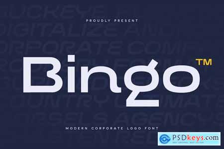 Bingo Logo Font